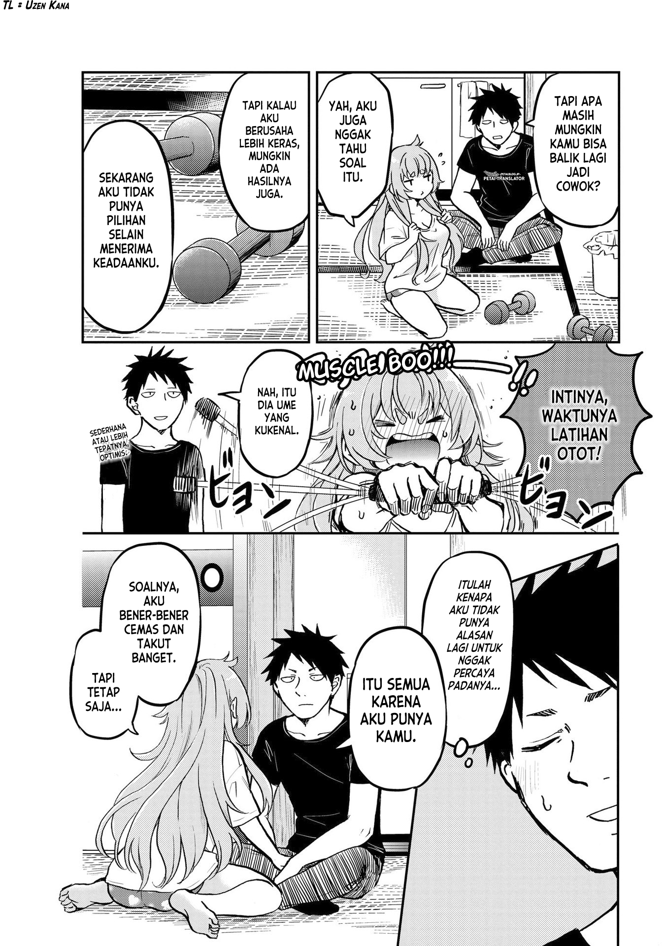 Umenosuke-kun wa Danshiryou no Onnanoko Chapter 2 - halaman 4