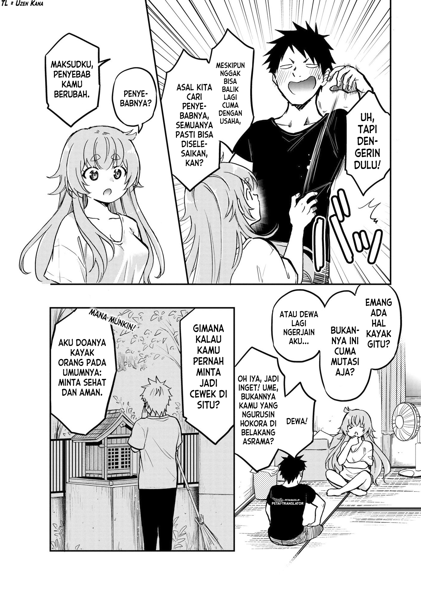 Umenosuke-kun wa Danshiryou no Onnanoko Chapter 2 - halaman 6
