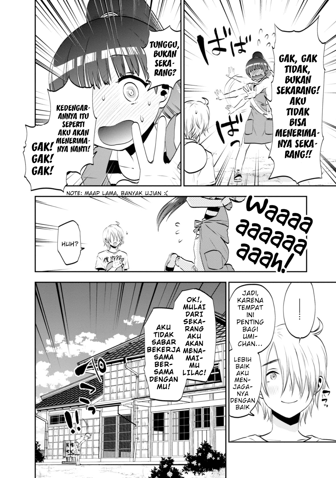 Umisaki Lilac Chapter 4 - halaman 13