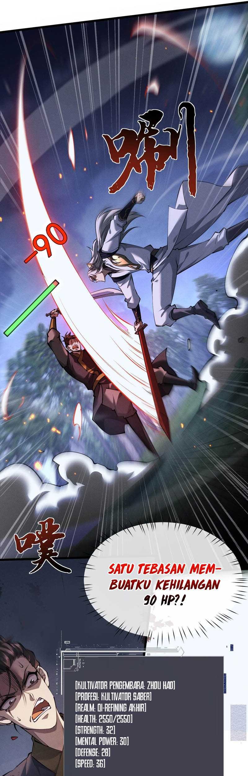 Unbeatable Sword Master Cultivator Chapter 6 - halaman 33