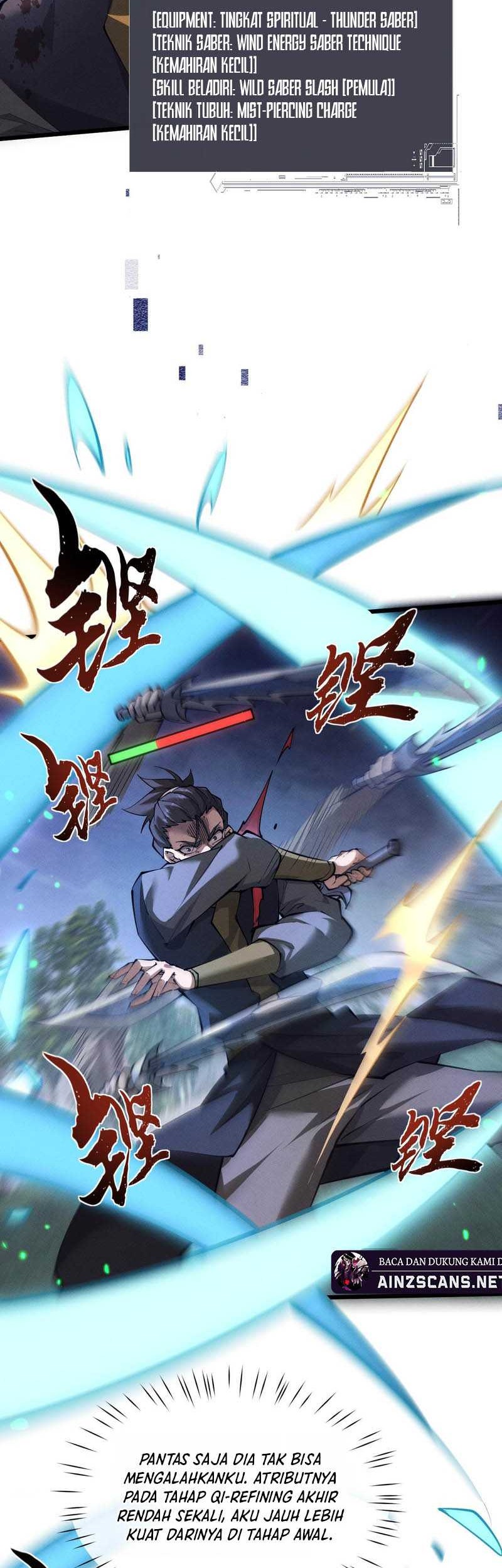 Unbeatable Sword Master Cultivator Chapter 6 - halaman 34