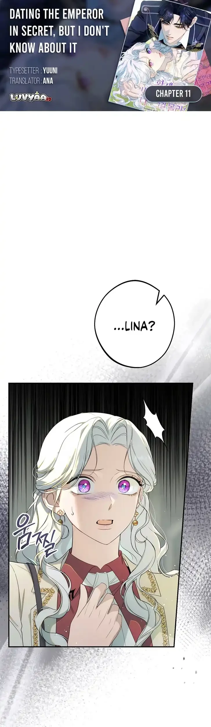 Unbeknownst to Me, I Am Secretly Dating the Emperor Chapter 11 - halaman 1