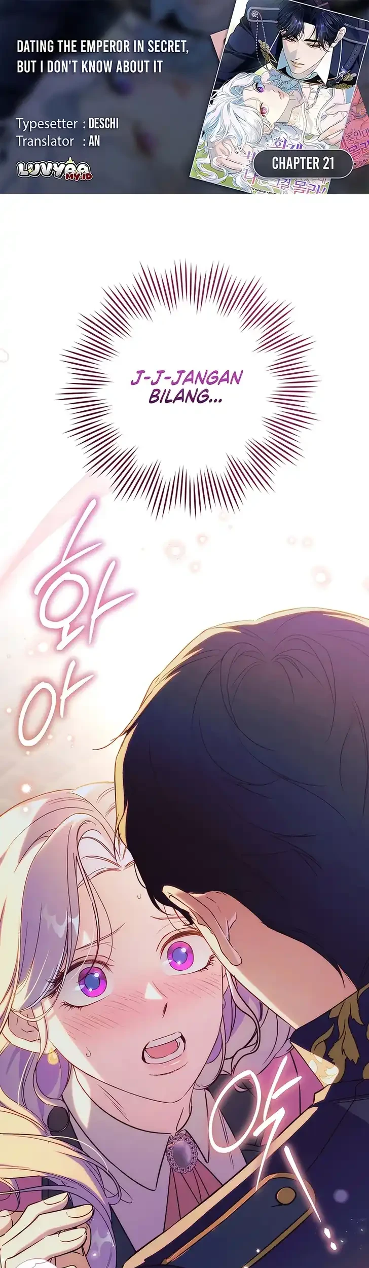 Unbeknownst to Me, I am Secretly Dating the Emperor Chapter 21 - halaman 1