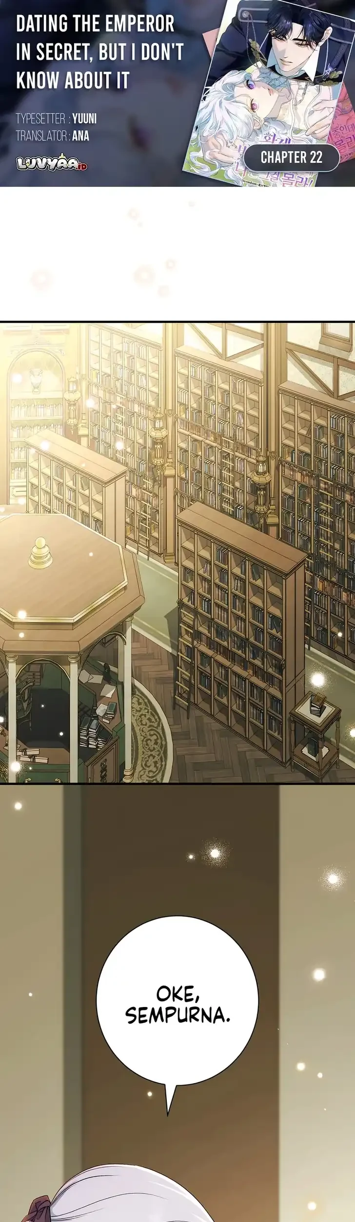 Unbeknownst to Me, I am Secretly Dating the Emperor Chapter 22 - halaman 1