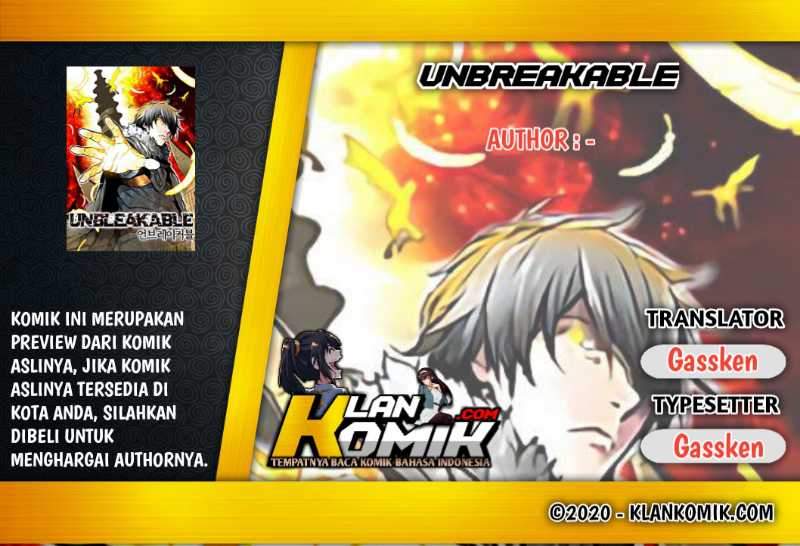 Unbreakable Chapter 3 - halaman 1