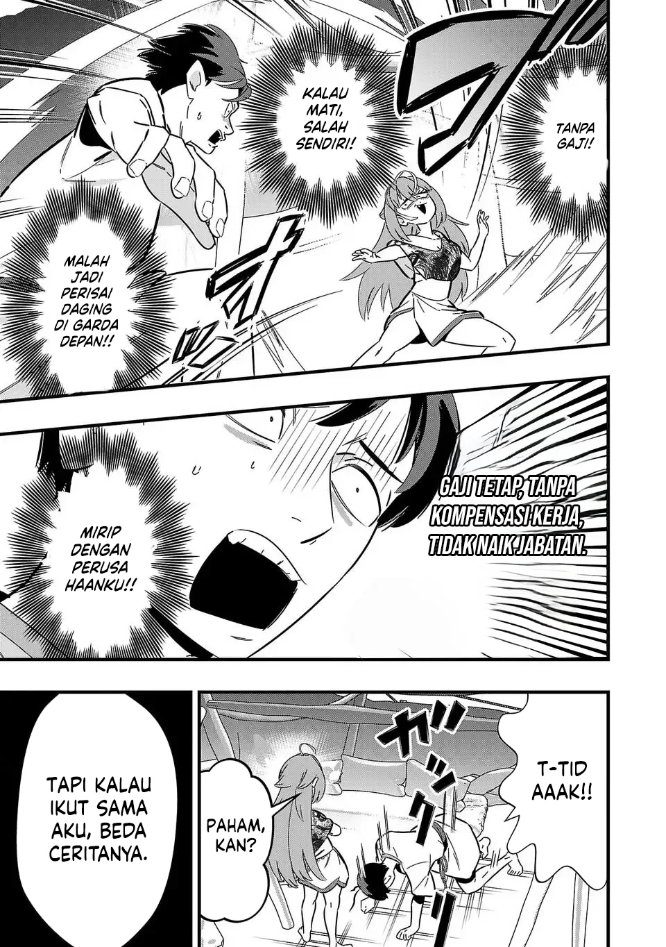 Unconventional Isekai: Isn’t It Too Much of a Black-Company Treatment to Fight Hordes of Monsters without Magic? Chapter 5 - halaman 8