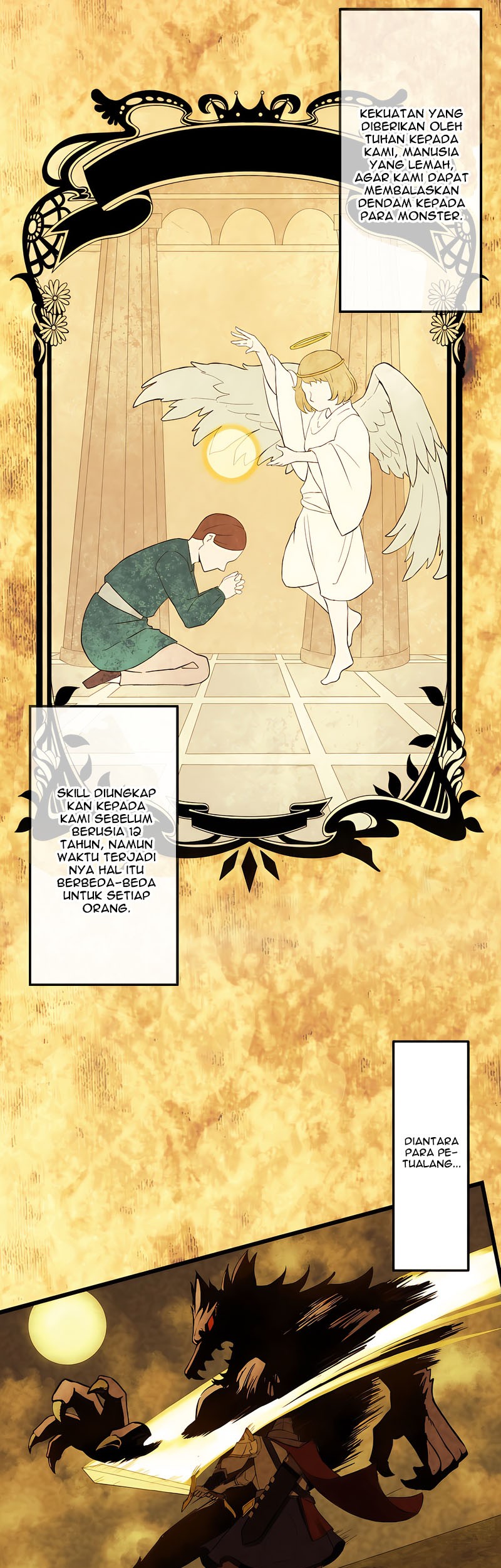 Undead King ~Teihen Bouken-sha, Mamono no Chikara de Shinka Musou~ Chapter 1 - halaman 4