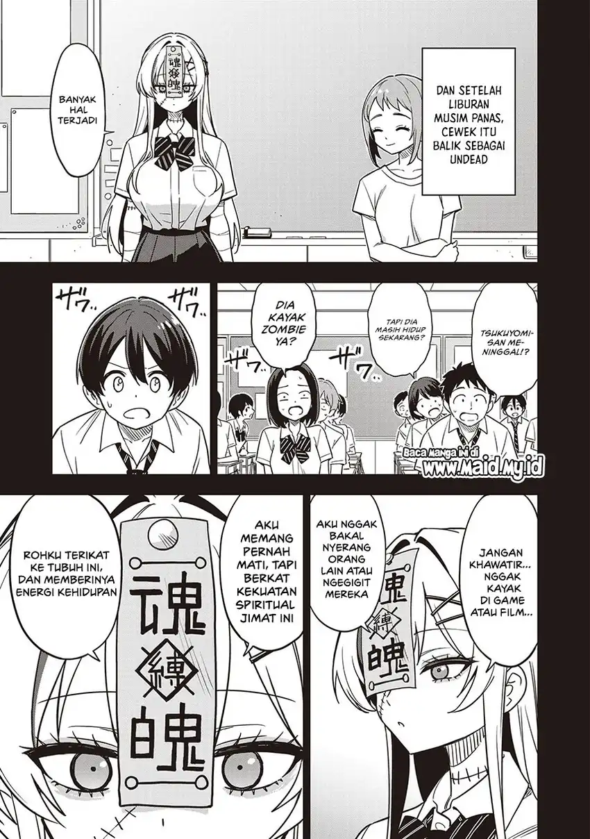 Undead-san no Bukiyou na Seishun Chapter 1 - halaman 9