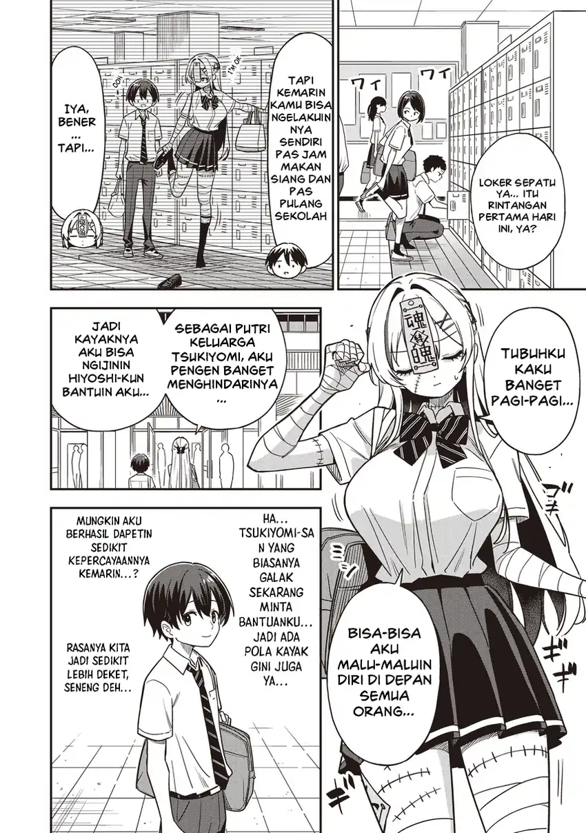 Undead-san no Bukiyou na Seishun Chapter 4.1 - halaman 6