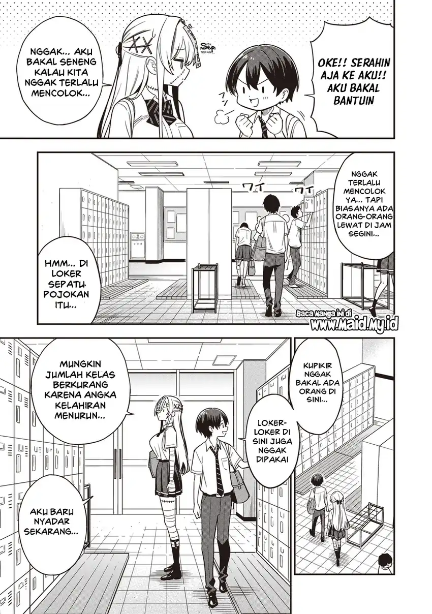 Undead-san no Bukiyou na Seishun Chapter 4.1 - halaman 7