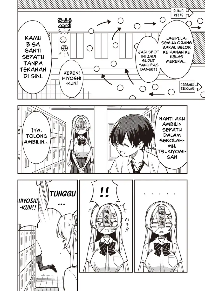 Undead-san no Bukiyou na Seishun Chapter 4.1 - halaman 8
