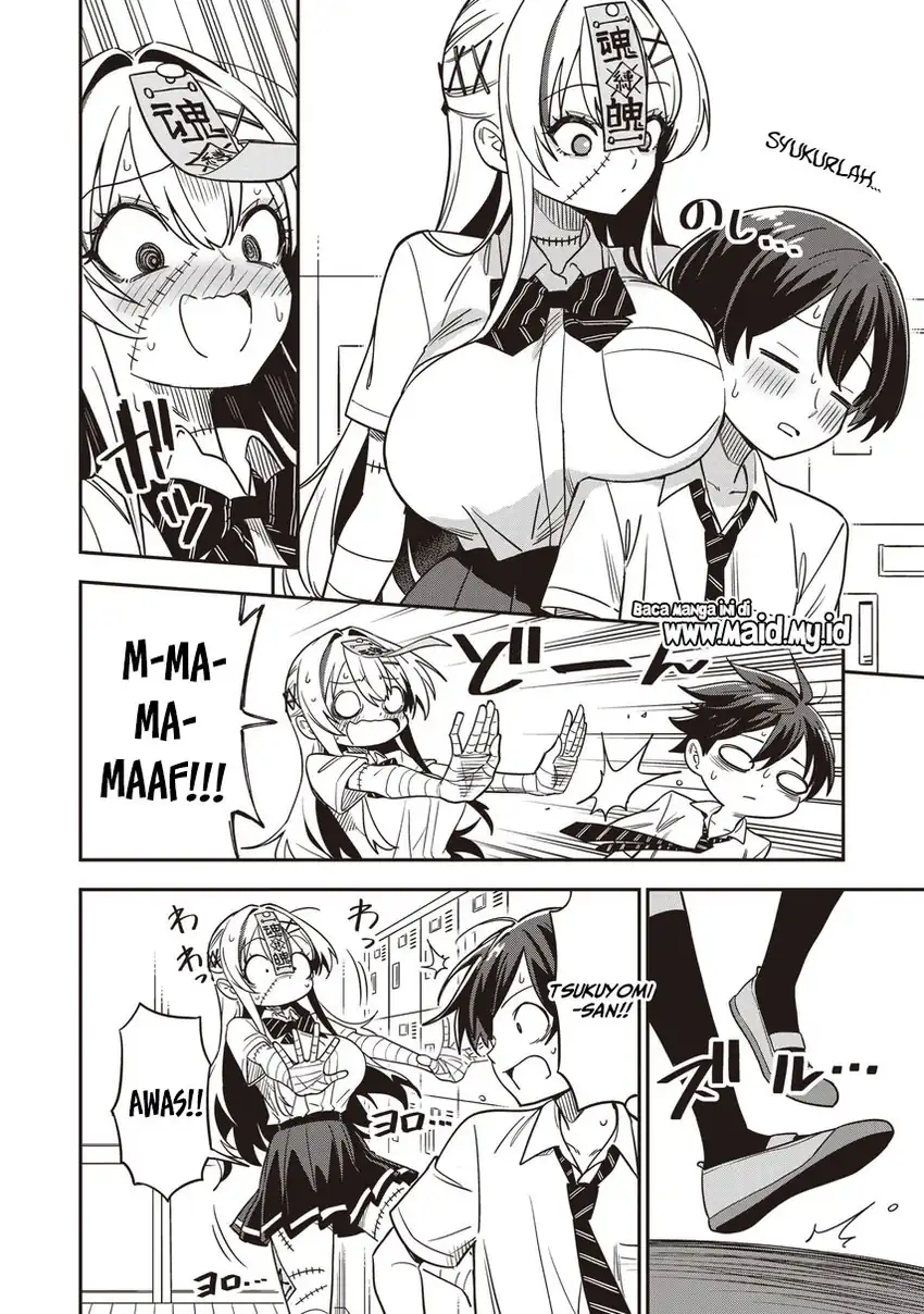 Undead-san no Bukiyou na Seishun Chapter 4.2 - halaman 8