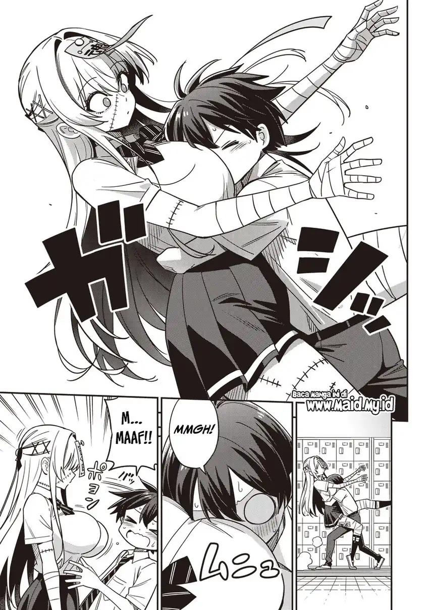 Undead-san no Bukiyou na Seishun Chapter 4.2 - halaman 9