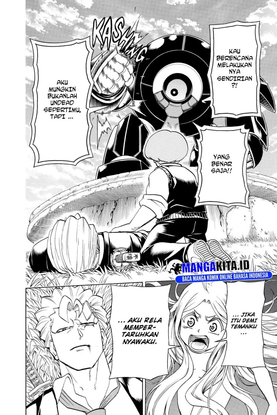 Undead + Unluck Chapter 73 - halaman 16