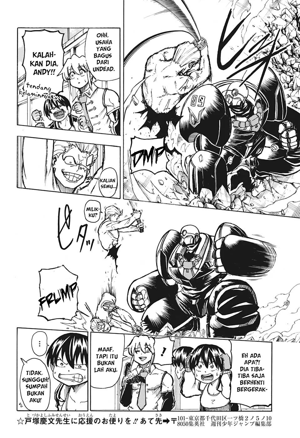 Undead Unluck Chapter 2 - halaman 15