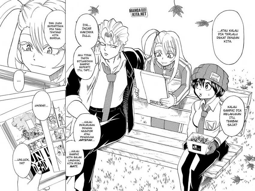Undead Unluck Chapter 38 - halaman 14
