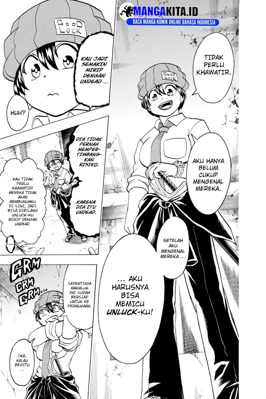Undead Unluck Chapter 72 - halaman 7