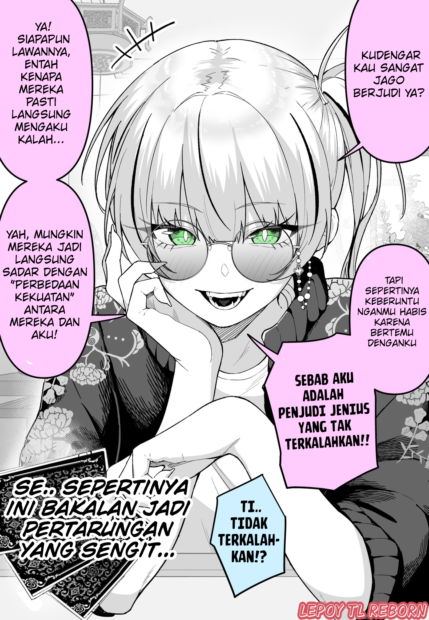 Undefeated Gambler-chan... Chapter 0 - halaman 1