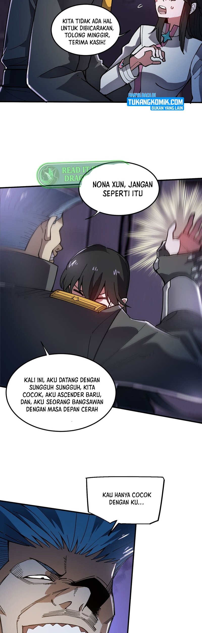 Under The Black Fog Chapter 17 - halaman 14