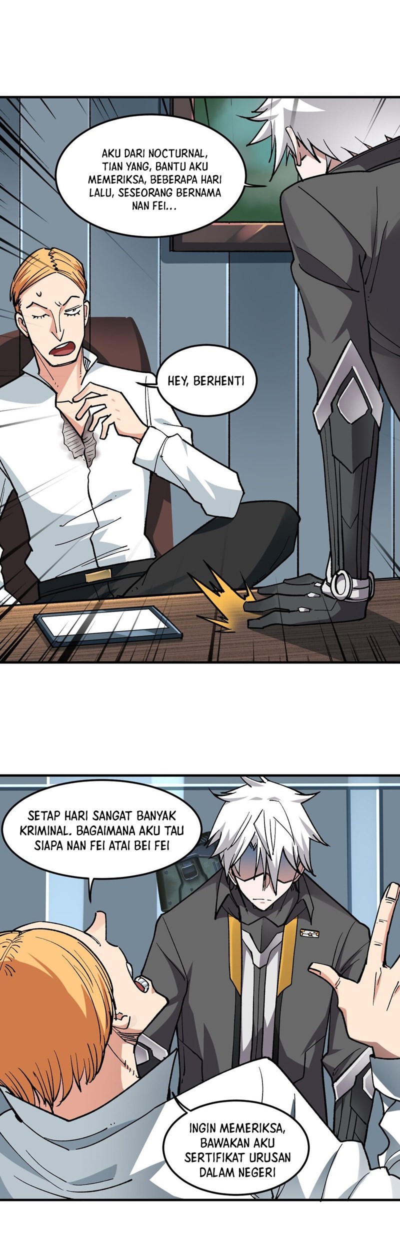 Under The Black Fog Chapter 19 - halaman 14