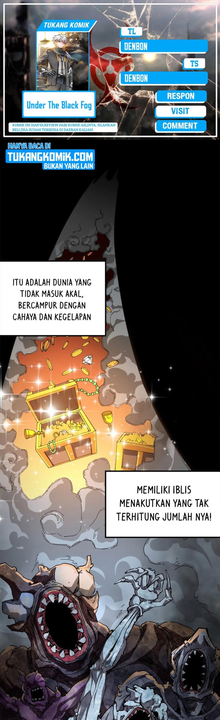 Under The Black Fog Chapter 2 - halaman 1