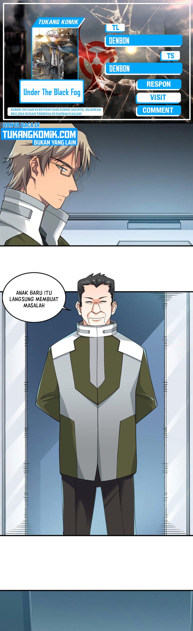 Under The Black Fog Chapter 4 - halaman 1