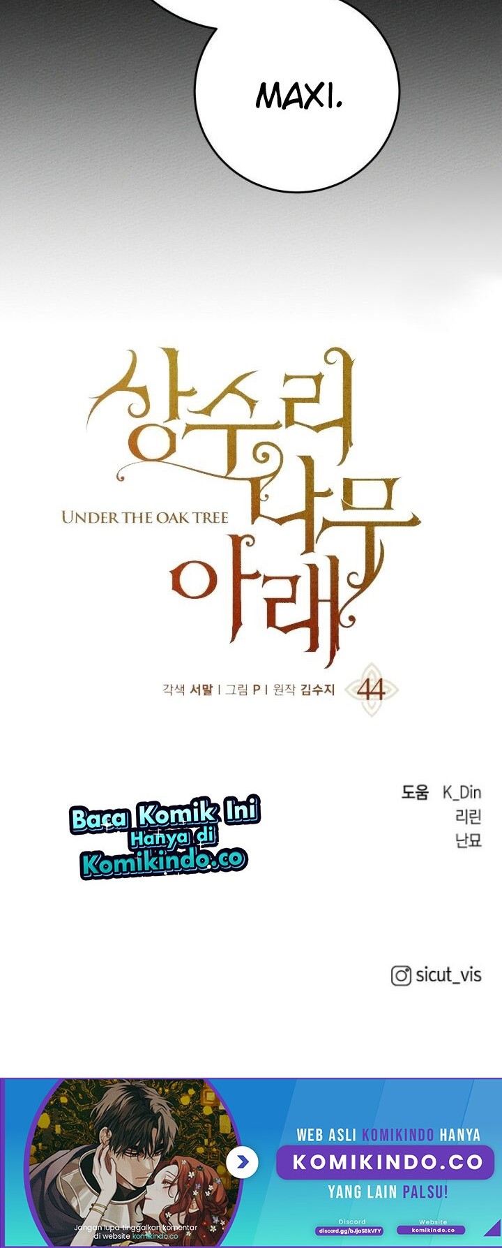 Under the Oak Tree Chapter 44 - halaman 62