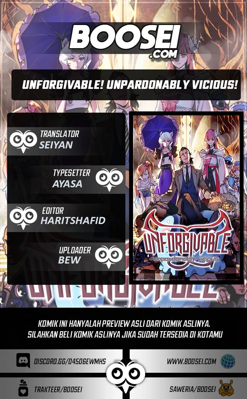 UNFORGIVABLE! Unpardonably Vicious! Chapter 15 - halaman 1