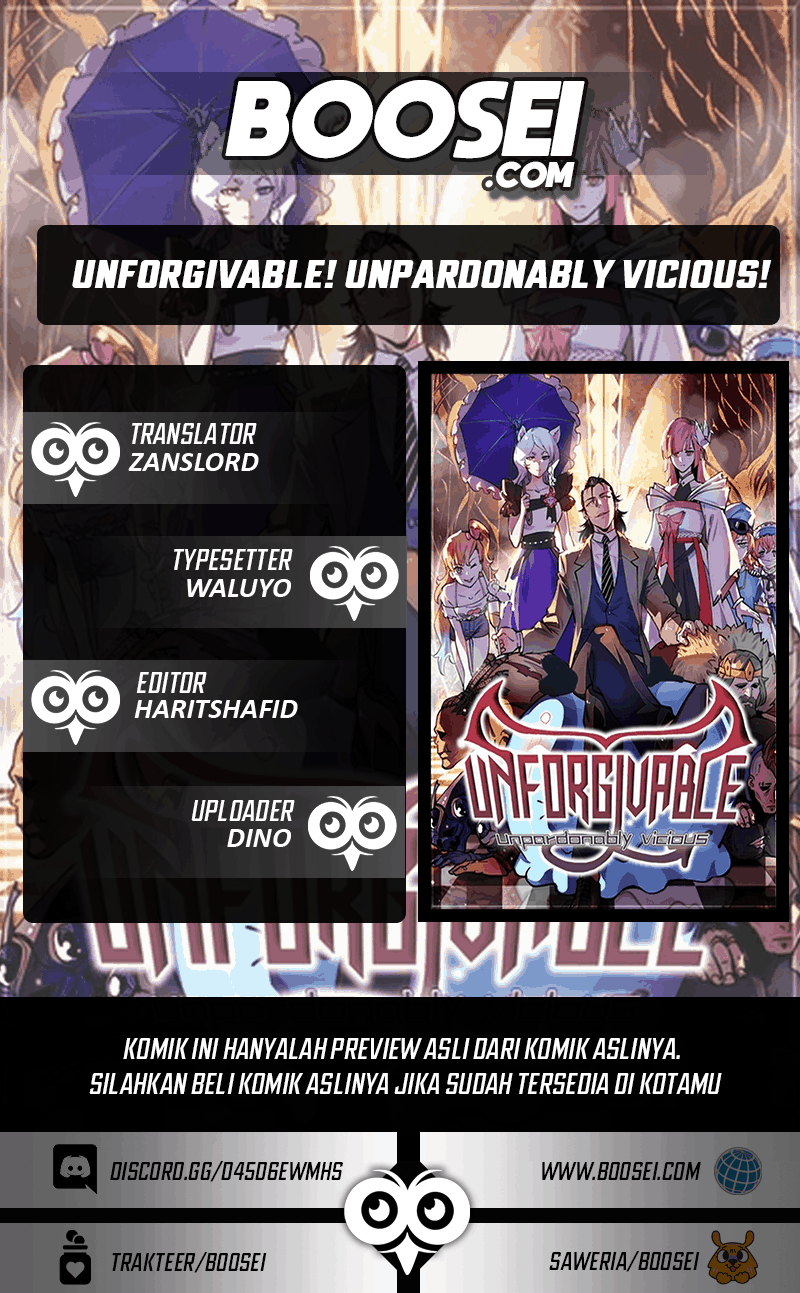 UNFORGIVABLE! Unpardonably Vicious! Chapter 36 - halaman 1
