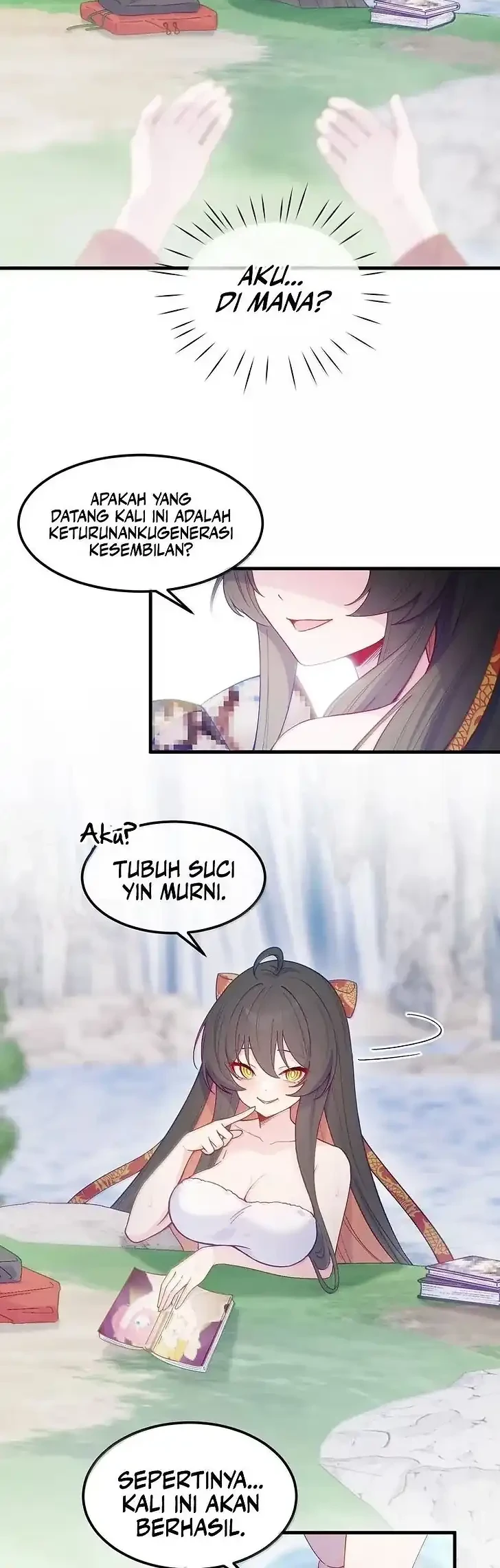 Unfortunately Inherited Grandpa Wardrobe and Female Ghost Chapter 23 - halaman 21