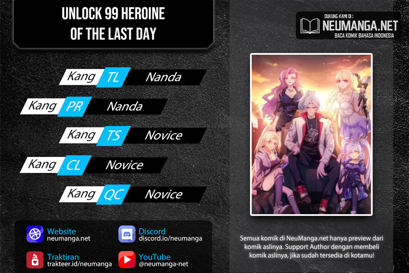 Unlock 99 Heroine Of The Last Day Chapter 77 - halaman 1