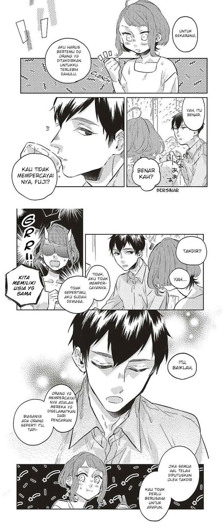 Unmei wo Shinjinai Kare ga Iu ni wa Chapter 1 - halaman 7