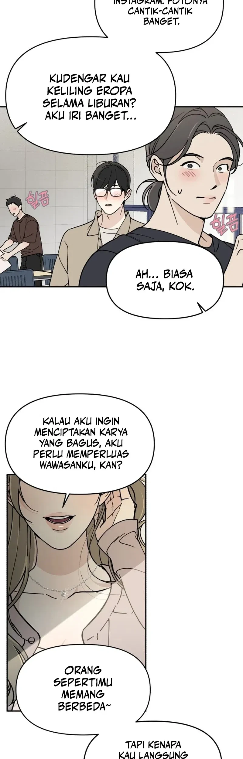 Unofficial Campus Couple Chapter 1 - halaman 17