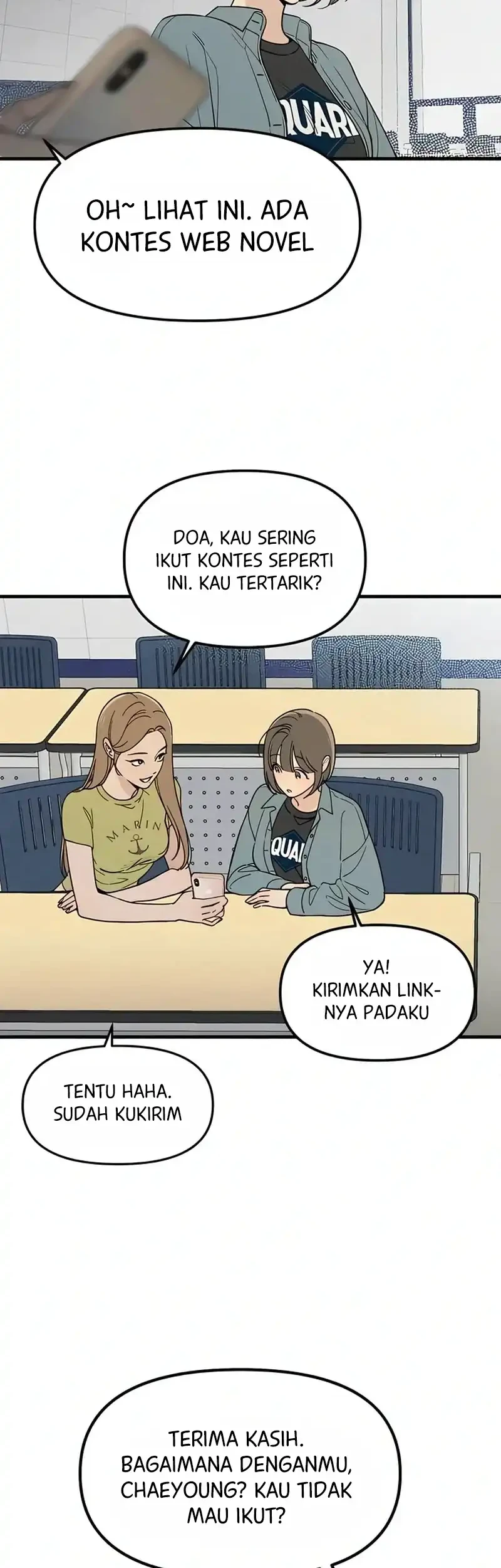 Unofficial Campus Couple Chapter 4 - halaman 45