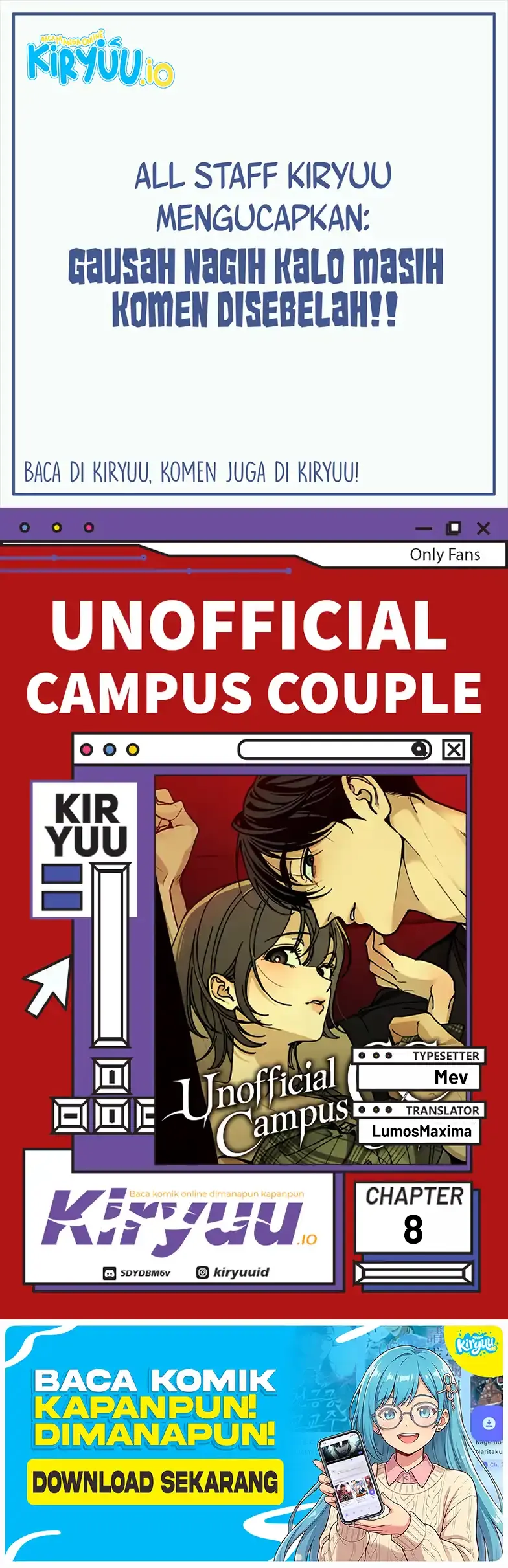 Unofficial Campus Couple Chapter 8 - halaman 1