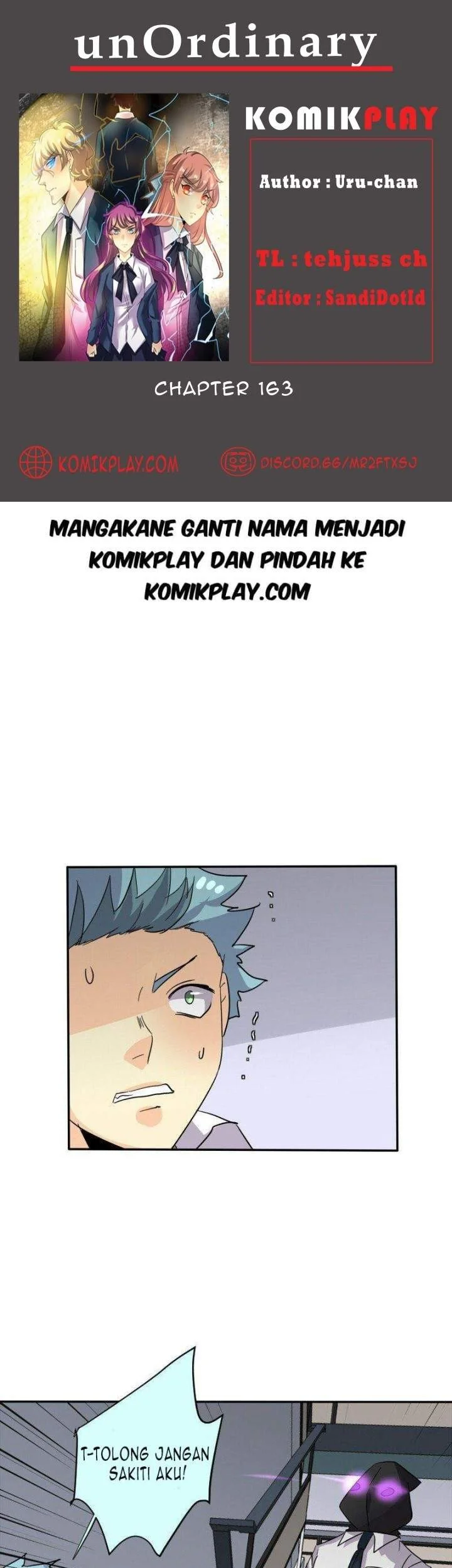 unOrdinary Chapter 163 - halaman 1
