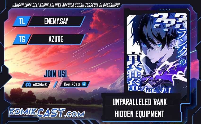 Unparalleled ??? Rank Hidden Equipment Chapter 34 - halaman 1