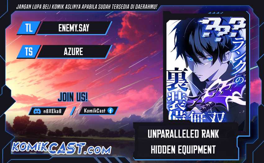 Unparalleled ??? Rank Hidden Equipment Chapter 37 - halaman 1
