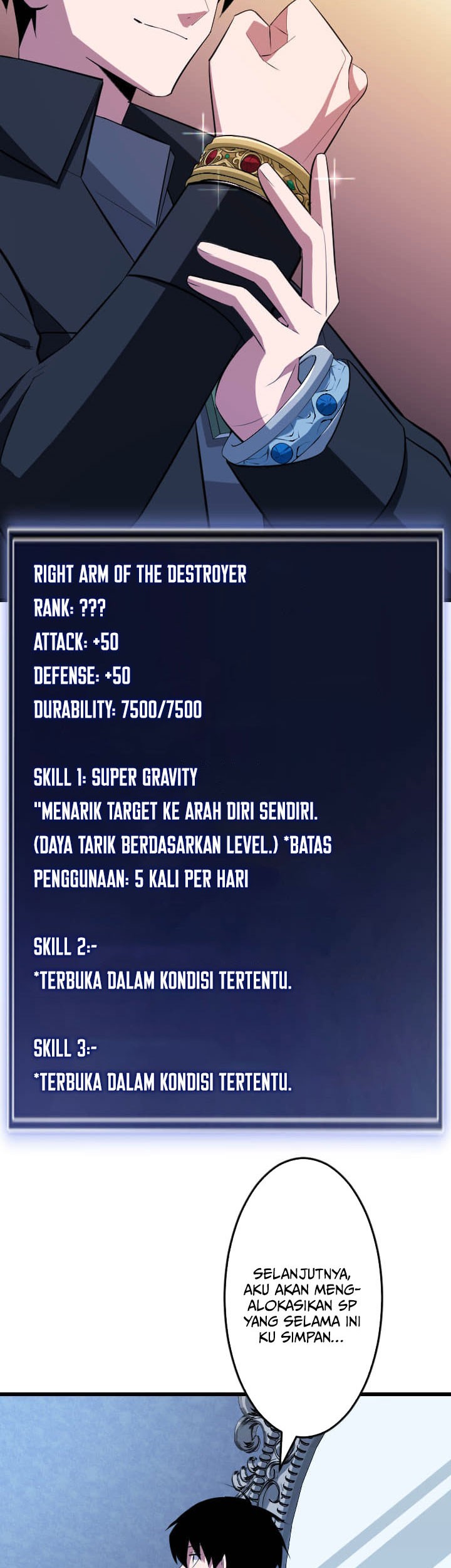 Unparalleled ??? Rank Hidden Equipment Chapter 47 - halaman 51