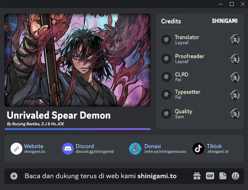 Unrivaled Spear Demon Chapter 49 - halaman 1