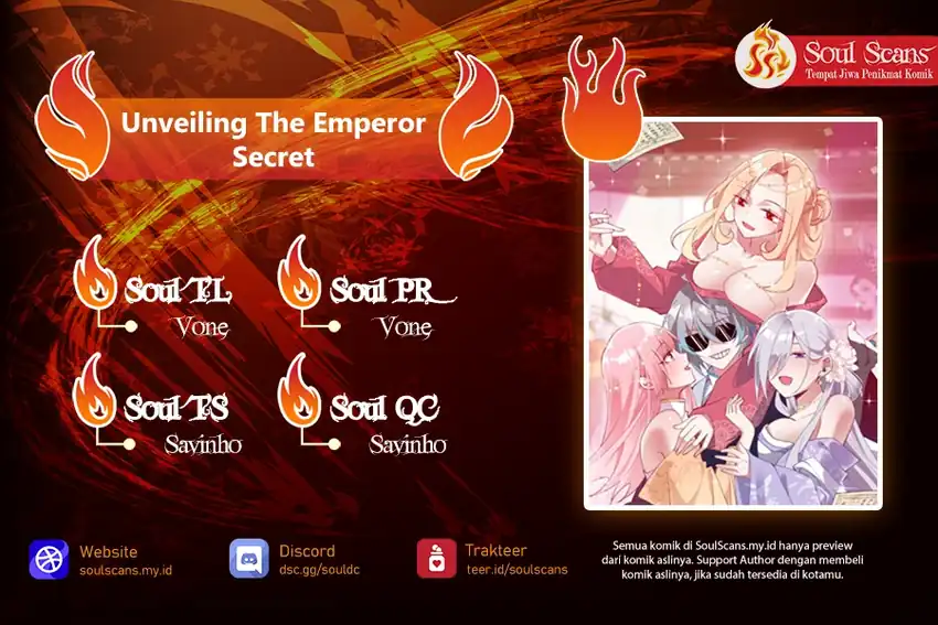 Unveiling the Emperor’s Secret Chapter 55 - halaman 1