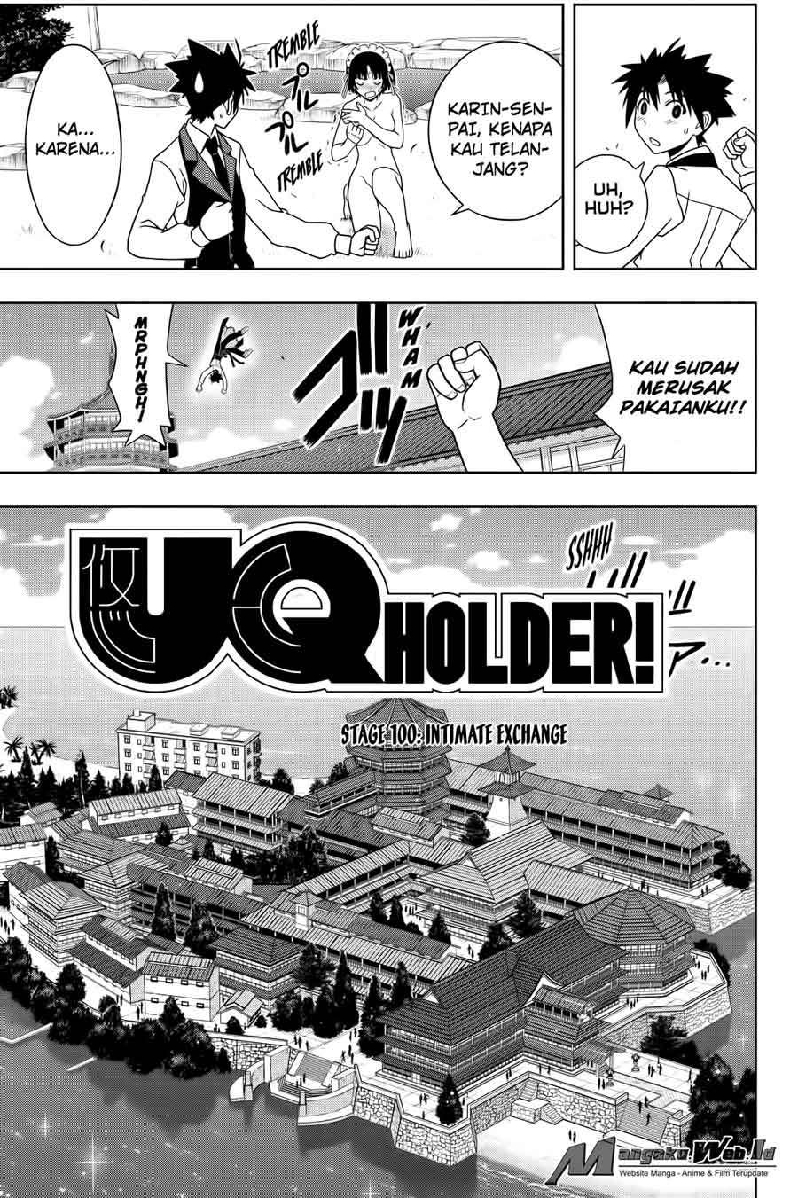 UQ Holder! Chapter 100 - halaman 2