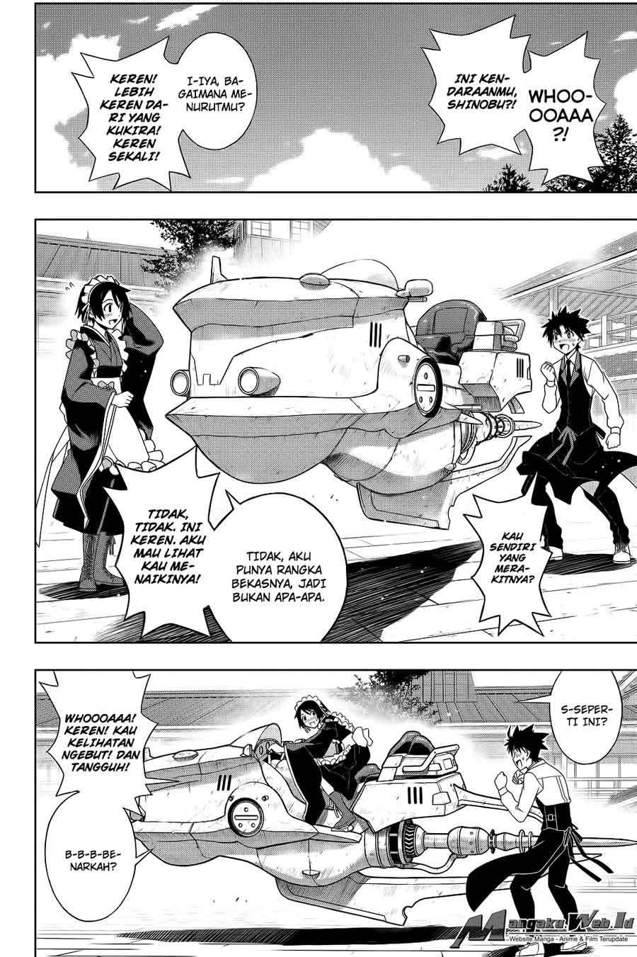 UQ Holder! Chapter 100 - halaman 3