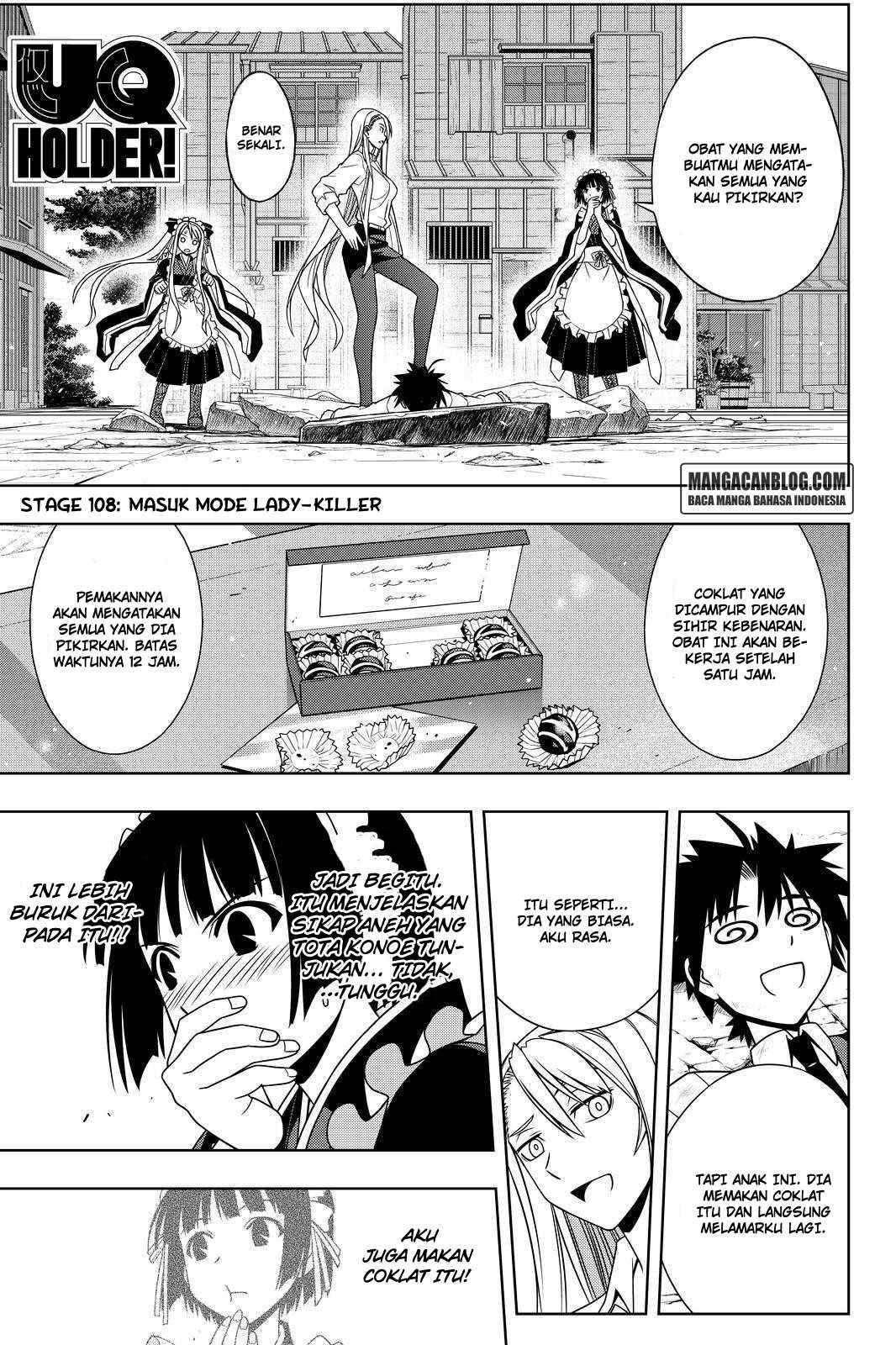 UQ Holder! Chapter 108 - halaman 2