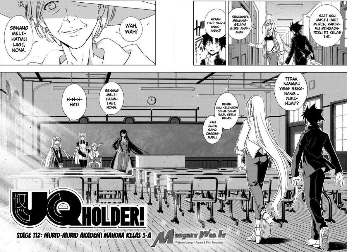 UQ Holder! Chapter 112 - halaman 3