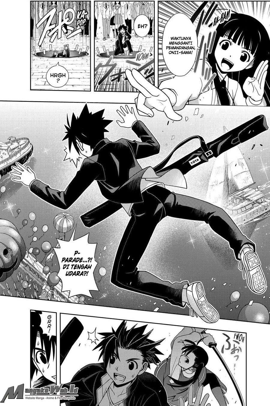 UQ Holder! Chapter 113 - halaman 3