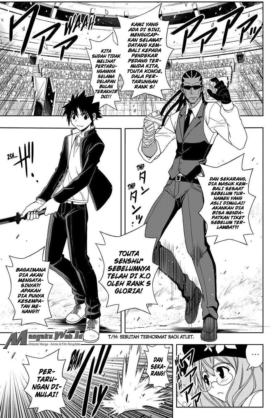 UQ Holder! Chapter 117 - halaman 2