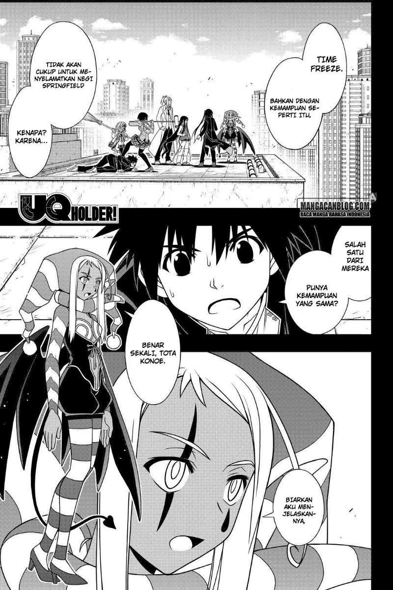 UQ Holder! Chapter 118 - halaman 2