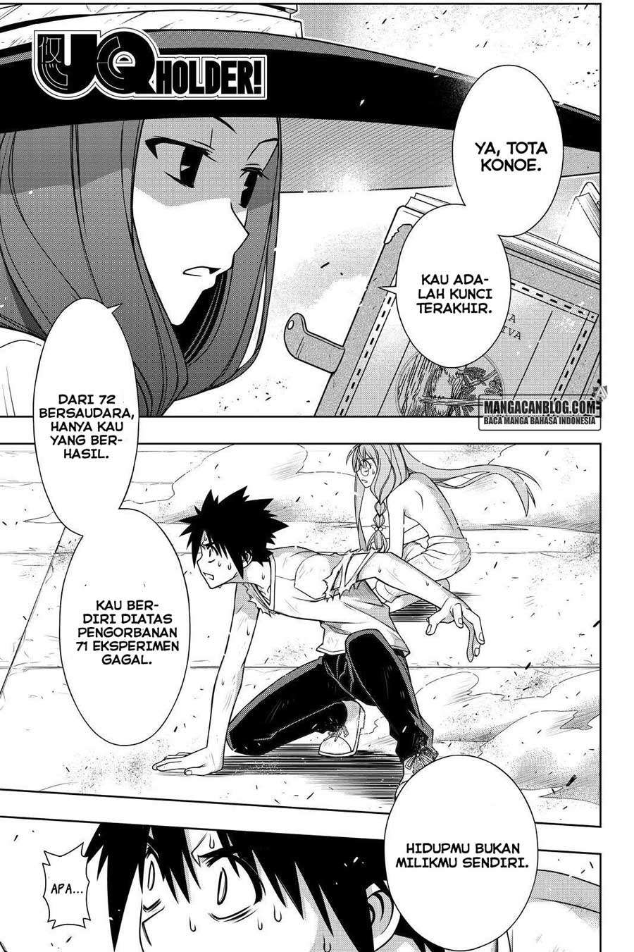 UQ Holder! Chapter 128 - halaman 2