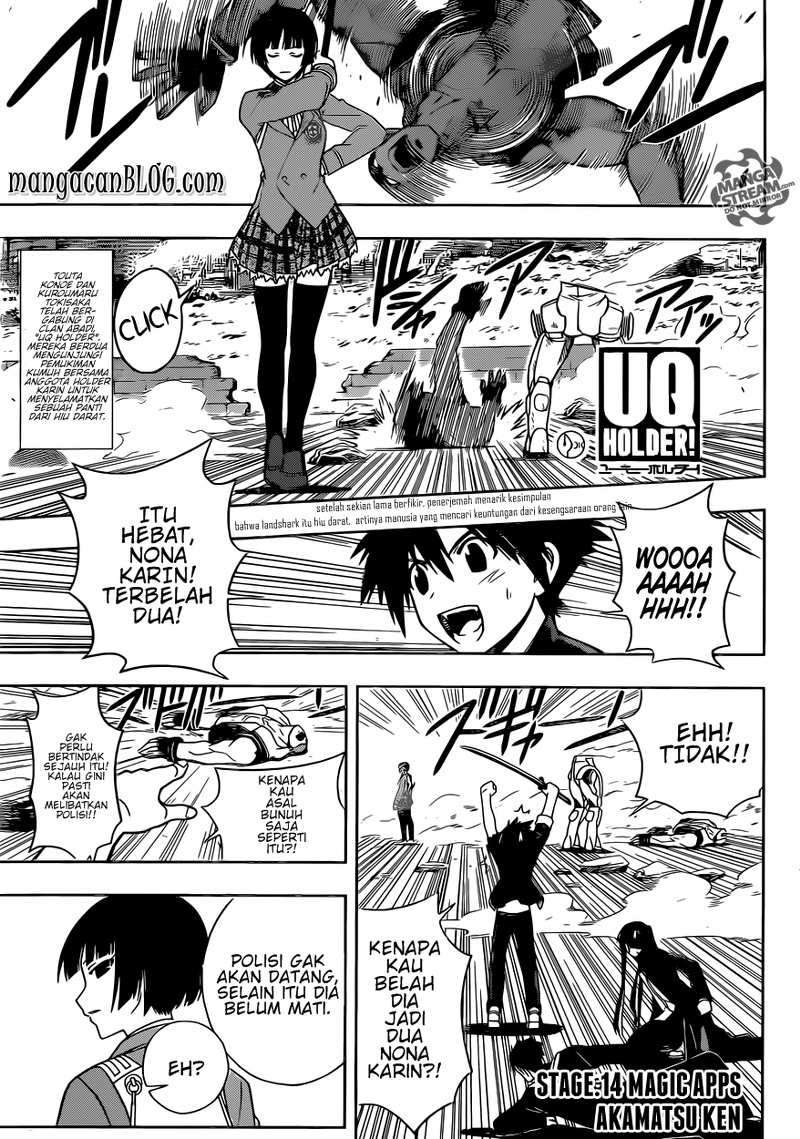 UQ Holder! Chapter 14 - halaman 1